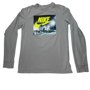 Nike Air Long Sleeve Basketball Men’s Small Tee Gently Used Retro Streetwear
